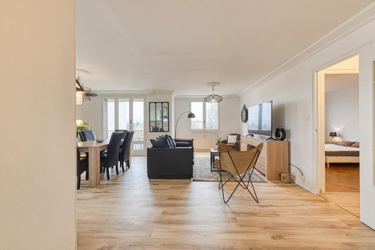 Magnificent Apartment, 4 Bedrooms, Fiber Wifi グルノーブル エクステリア 写真
